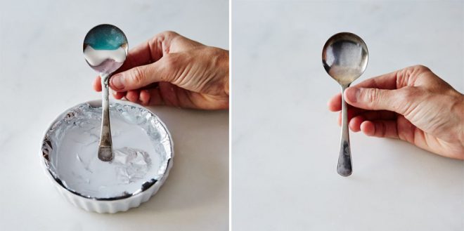 Лучшие способы почистить серебряную ложку