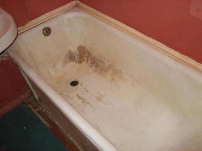 Чистка ванны в домашних условиях