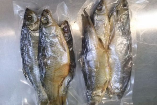 Хранение вяленой рыбы в вакуумных пакетах