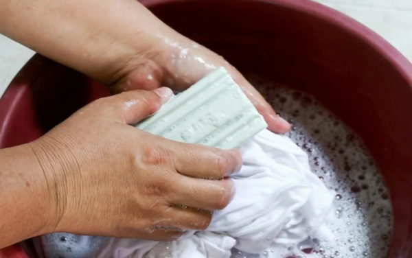Как отбелить кухонное полотенце в домашних условиях
